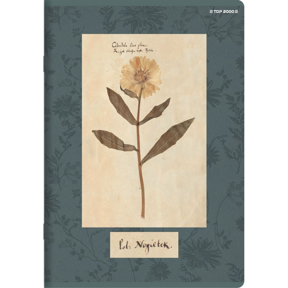 Zeszyt Top 2000 FLOWERS A5 32k. 70g linia (400169418)