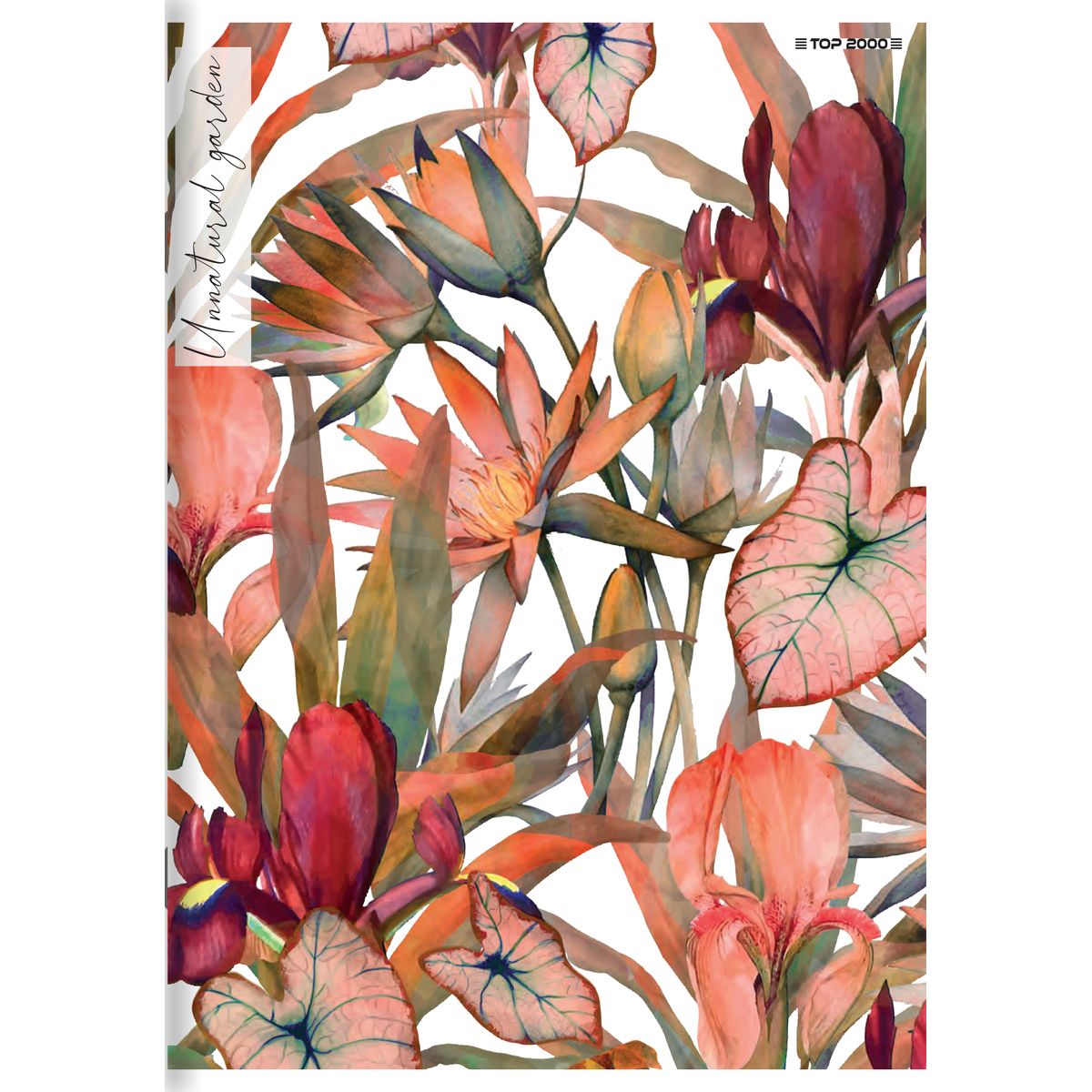 Zeszyt Top 2000 FLOWERS A5 32k. 70g linia (400169418)
