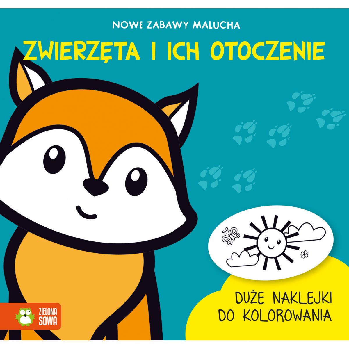 Książeczka edukacyjna Zielona Sowa Zwierzęta i ich otoczenie