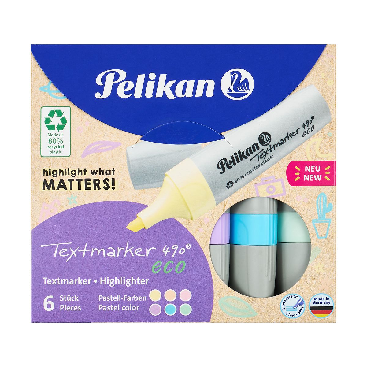 Zakreślacz Pelikan Pastel (400191569)