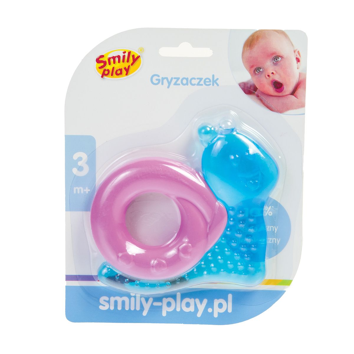 Gryzaczek Smily Play ślimak (SP83119)