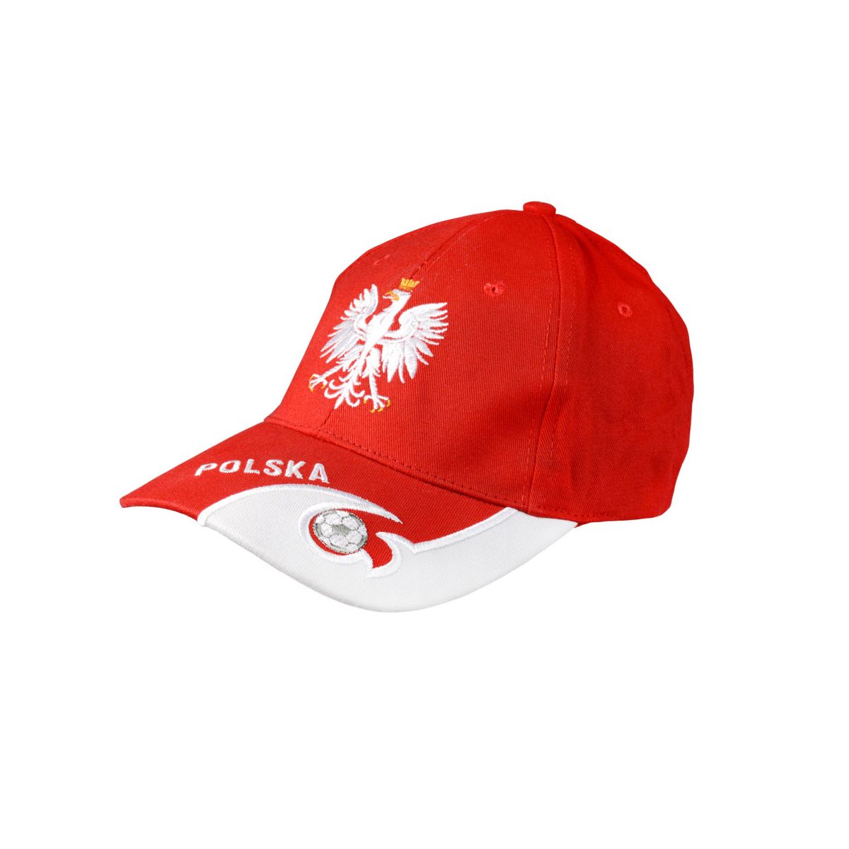 Czapka Arpex baseball Biało-Czerwoni (SP1219)