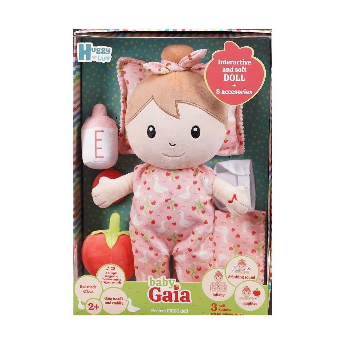 Lalka Tm Toys Huggy Luv interaktywna Gaia (DKO0800)