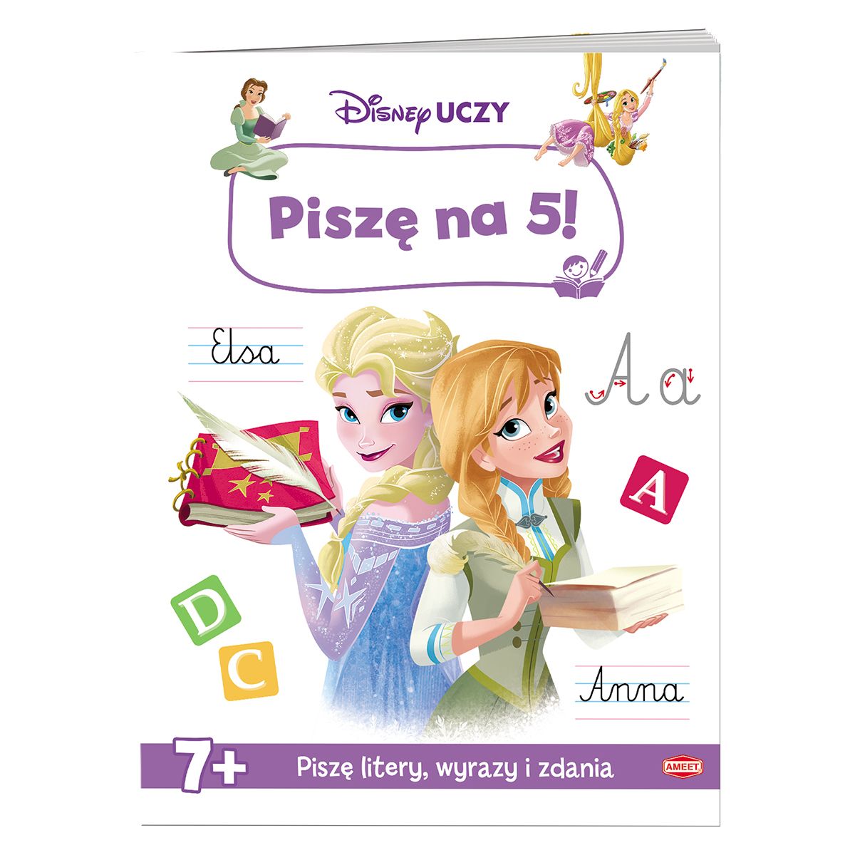 Książka dla dzieci Ameet DISNEY UCZY. PISZĘ NA 5!