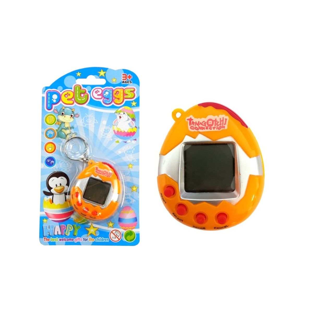 Gra elektroniczna Lean Tamagotchi pomarańczowe (12682)