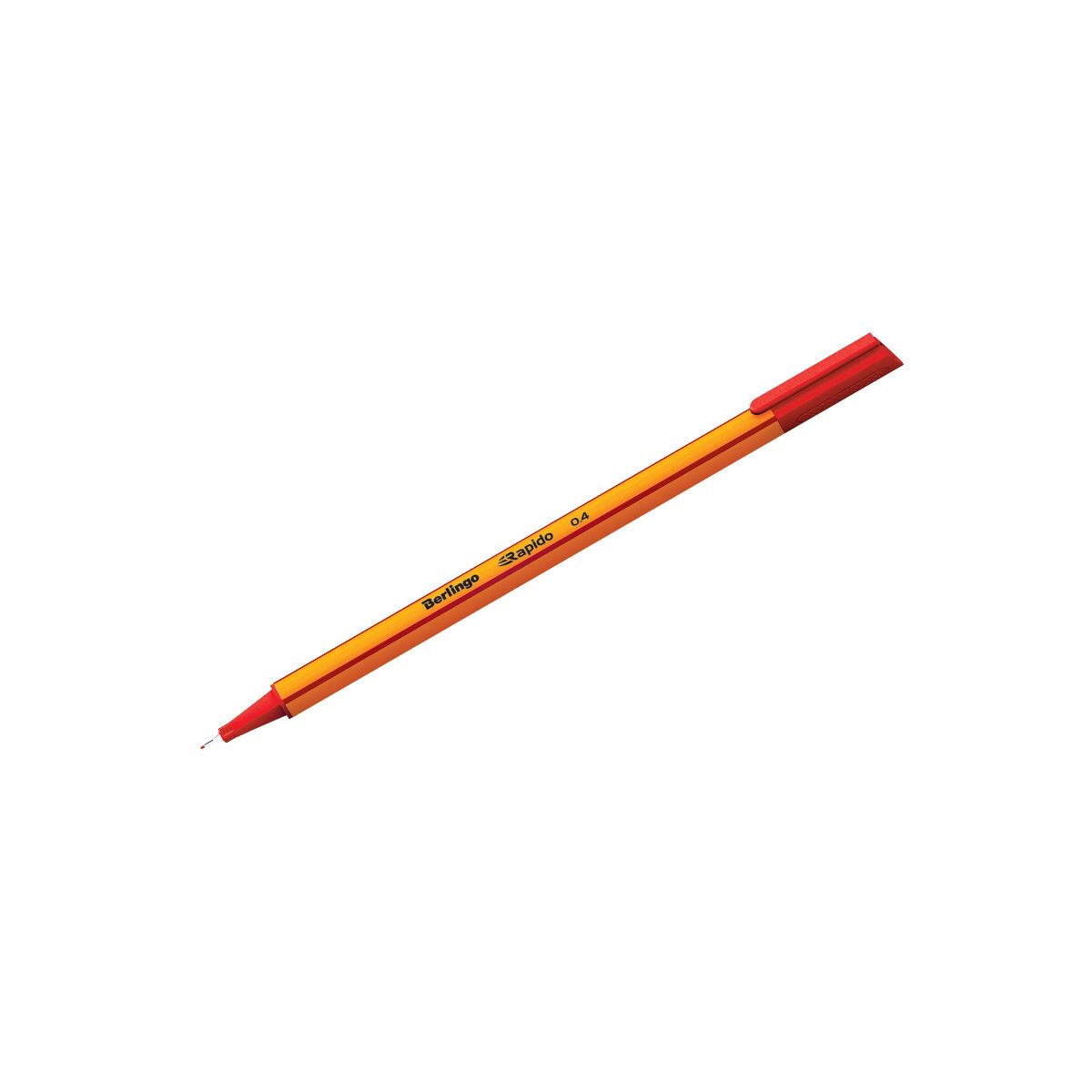 Cienkopis Berlingo Rapido czerwony 0,4mm 1kol. (255117)