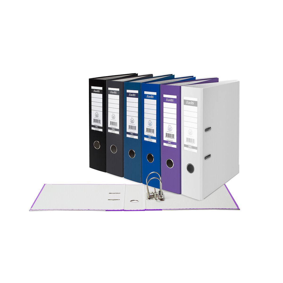 Segregator dźwigniowy Bantex XXL A4 80mm czarny (100551789)