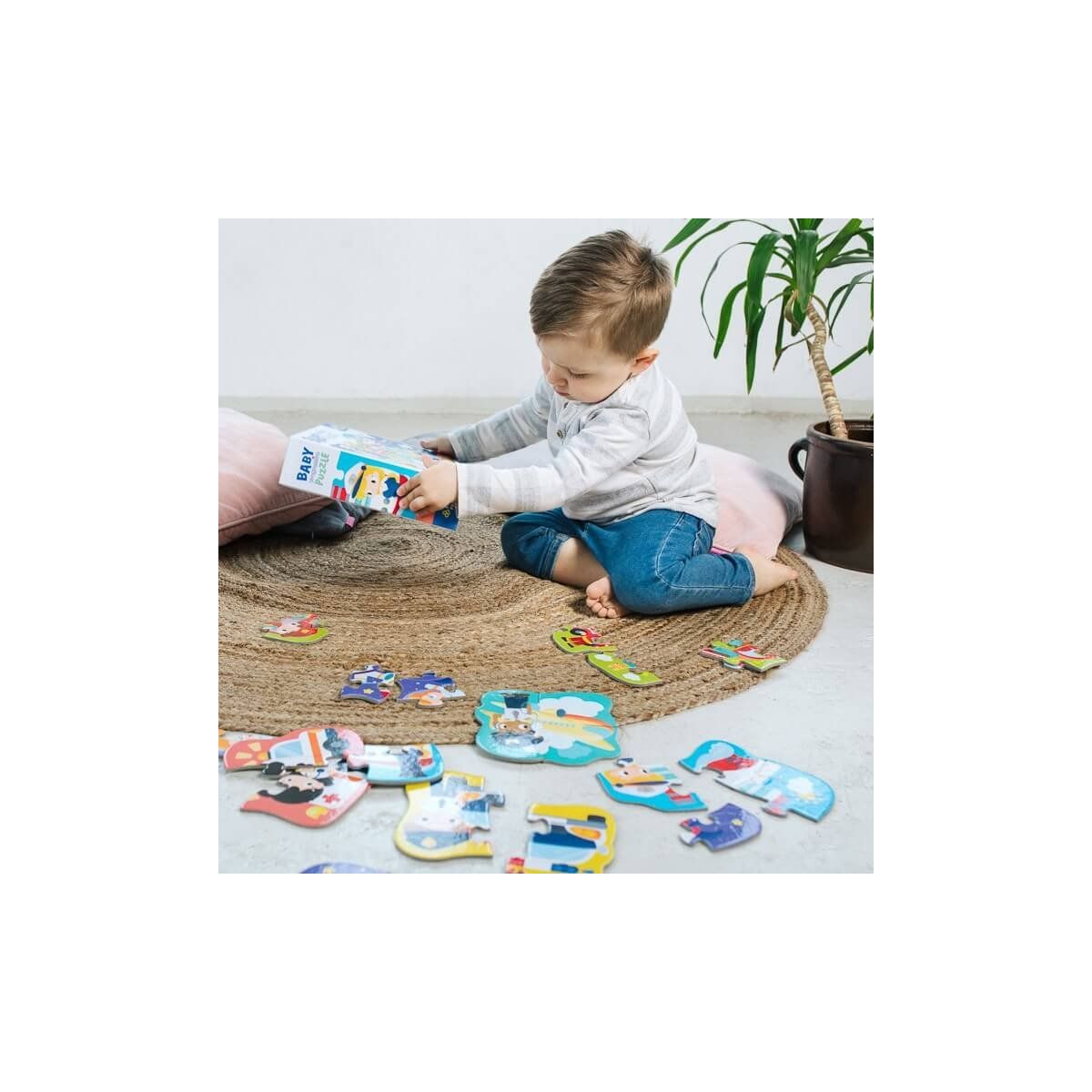 Puzzle Trefl Amscar Films Bing baby Farma (44000)