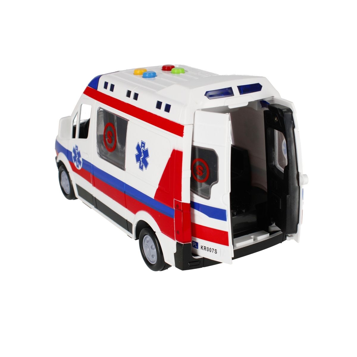 Ambulans Mega Creative 26cm światło i dźwięk (522124)