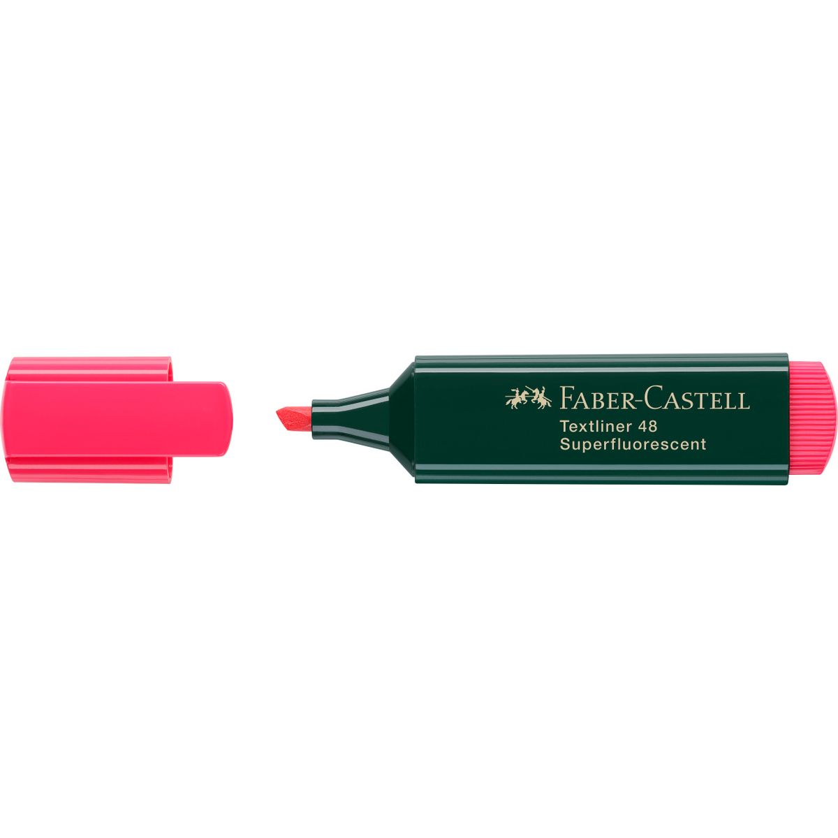 Zakreślacz 48 Faber-Castell 1-5mm czerwony