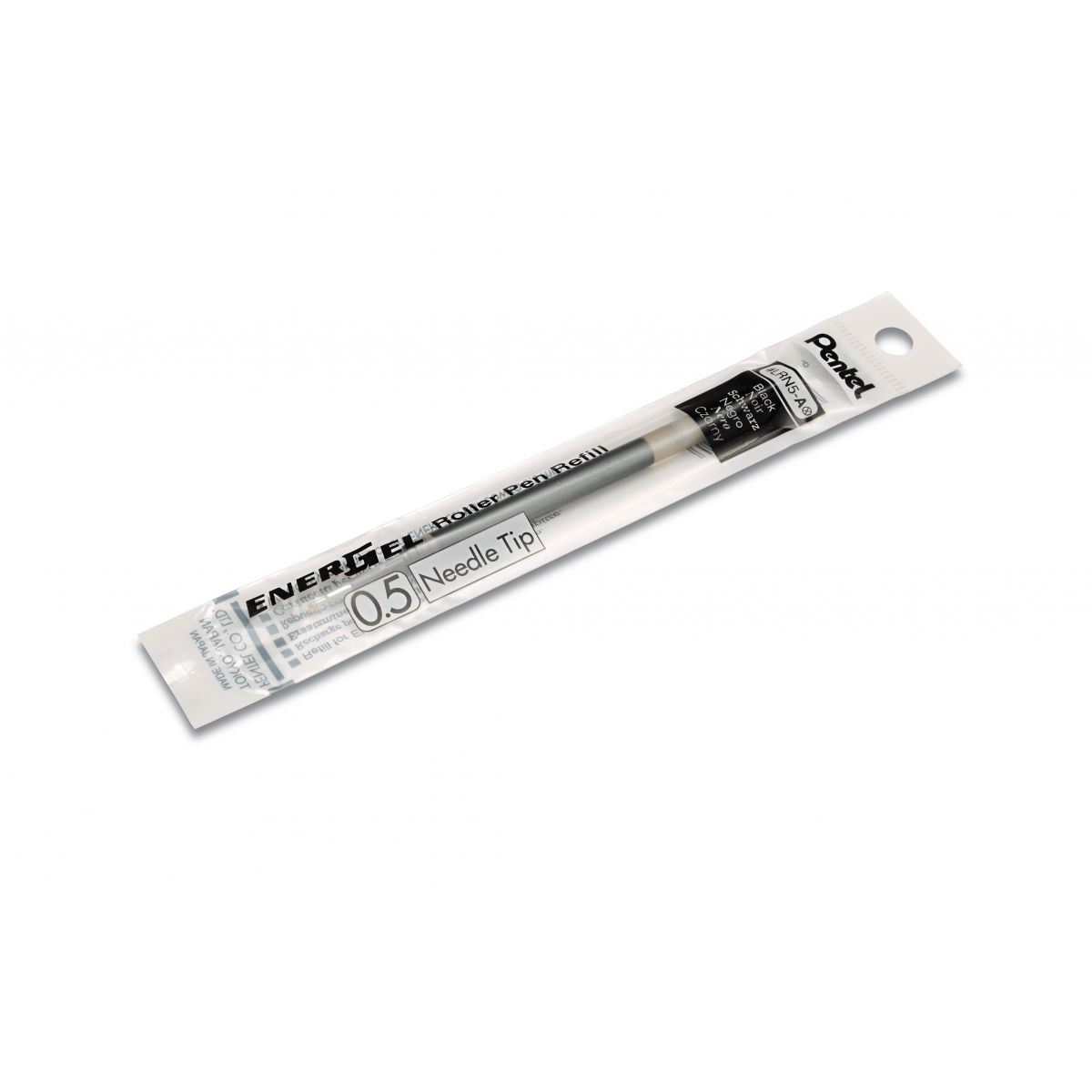 Wkład do długopisu LRN5 Pentel LRN5 czarny 0,25mm