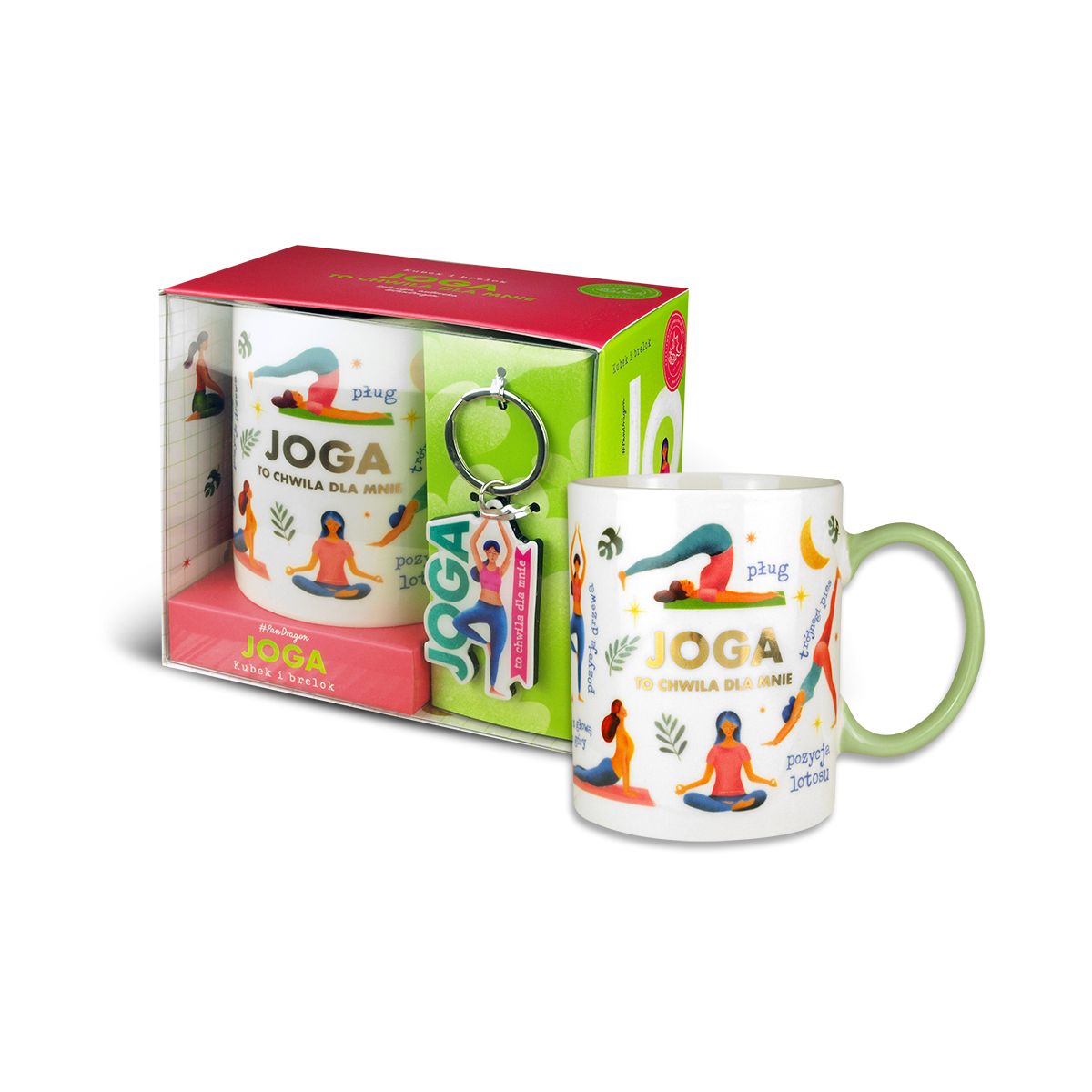 Kubek wielokrotnego użytku Pan Dragon Set K+B PORYS-Joga (5901854984186)