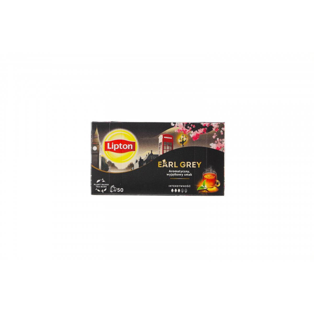 HERBATA LIPTON EARL GREY 50 SASZETEK