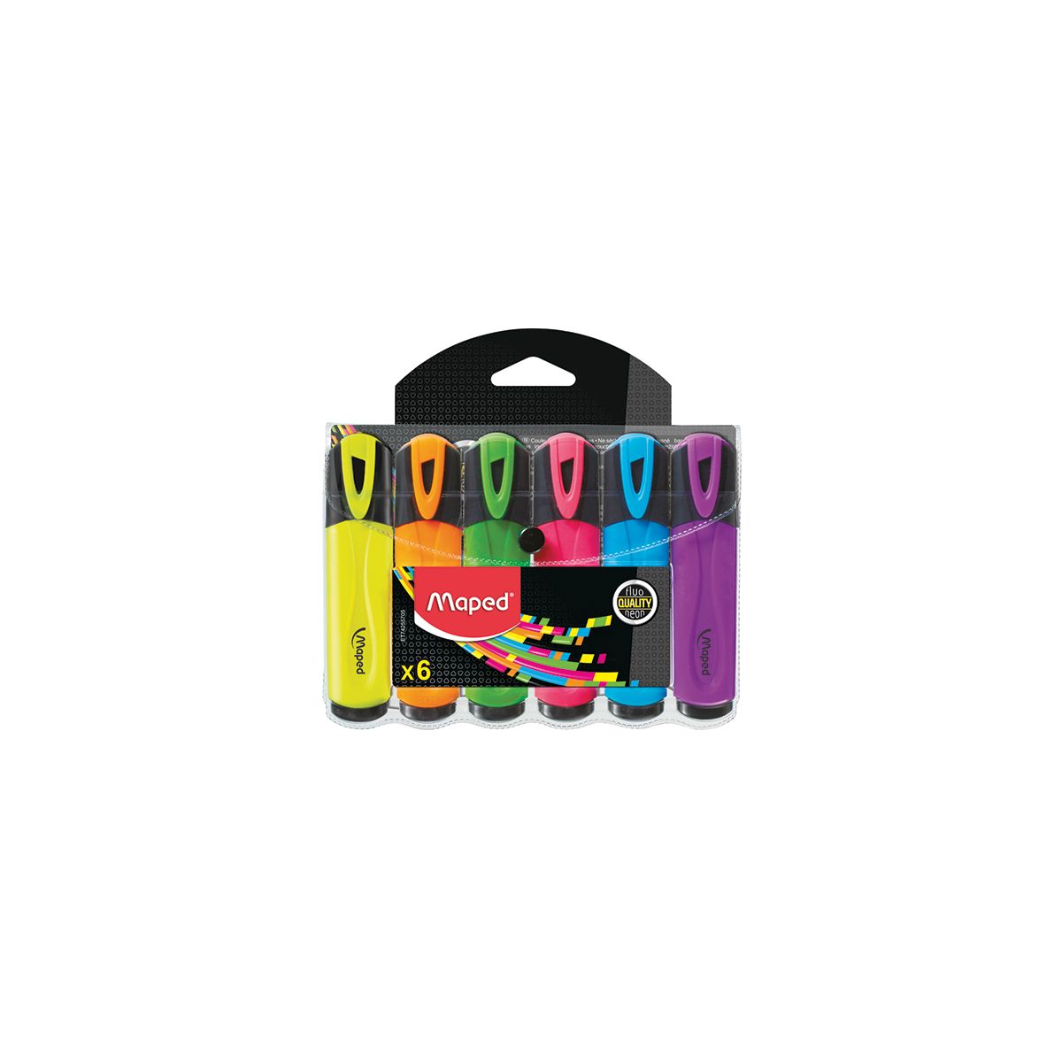 Zakreślacz Maped PEPS fluo mix 1-5mm (742557)