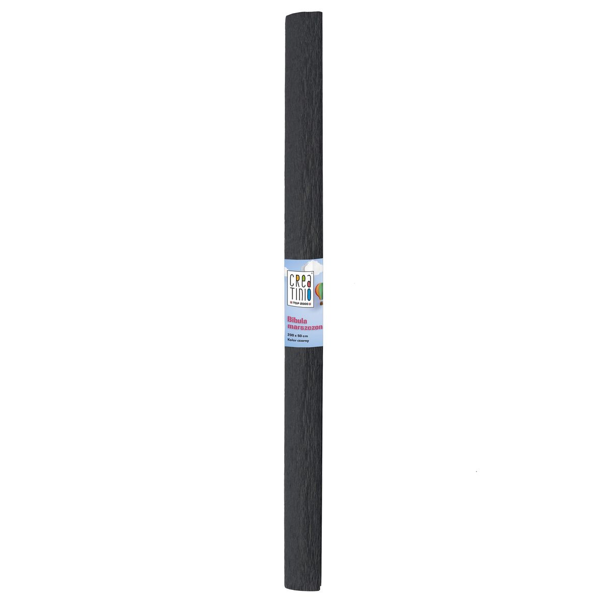 Bibuła marszczona TOP-2000 czarny 2000mm x 500mm (400153927)