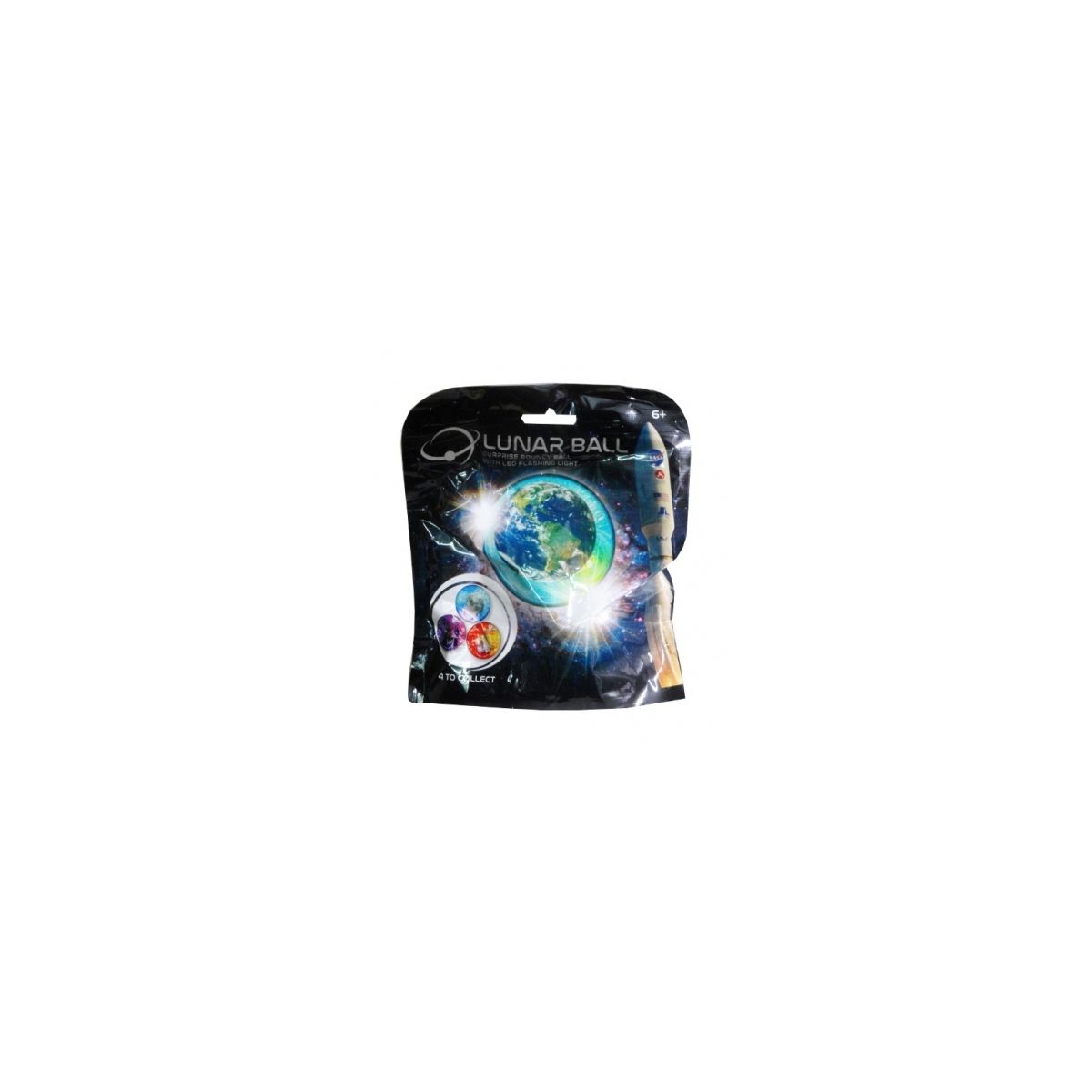 Piłka miękka Branded Toys Nasa świecąca (82-0007)