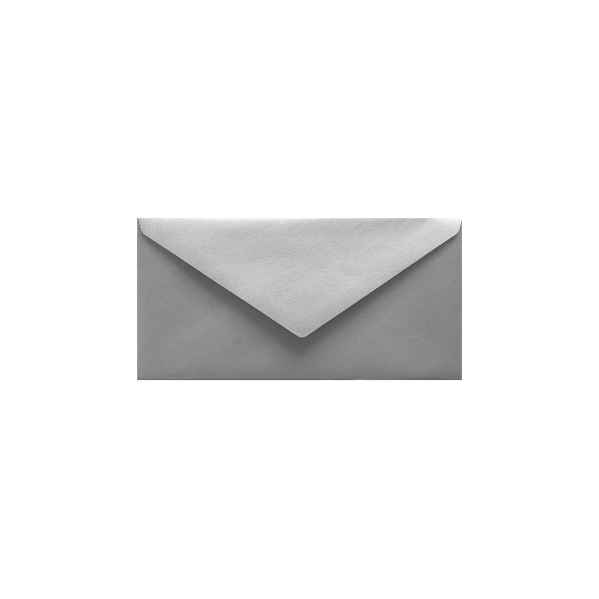Koperta Logos srebrne DL srebrna [mm:] 110x220 50 sztuk