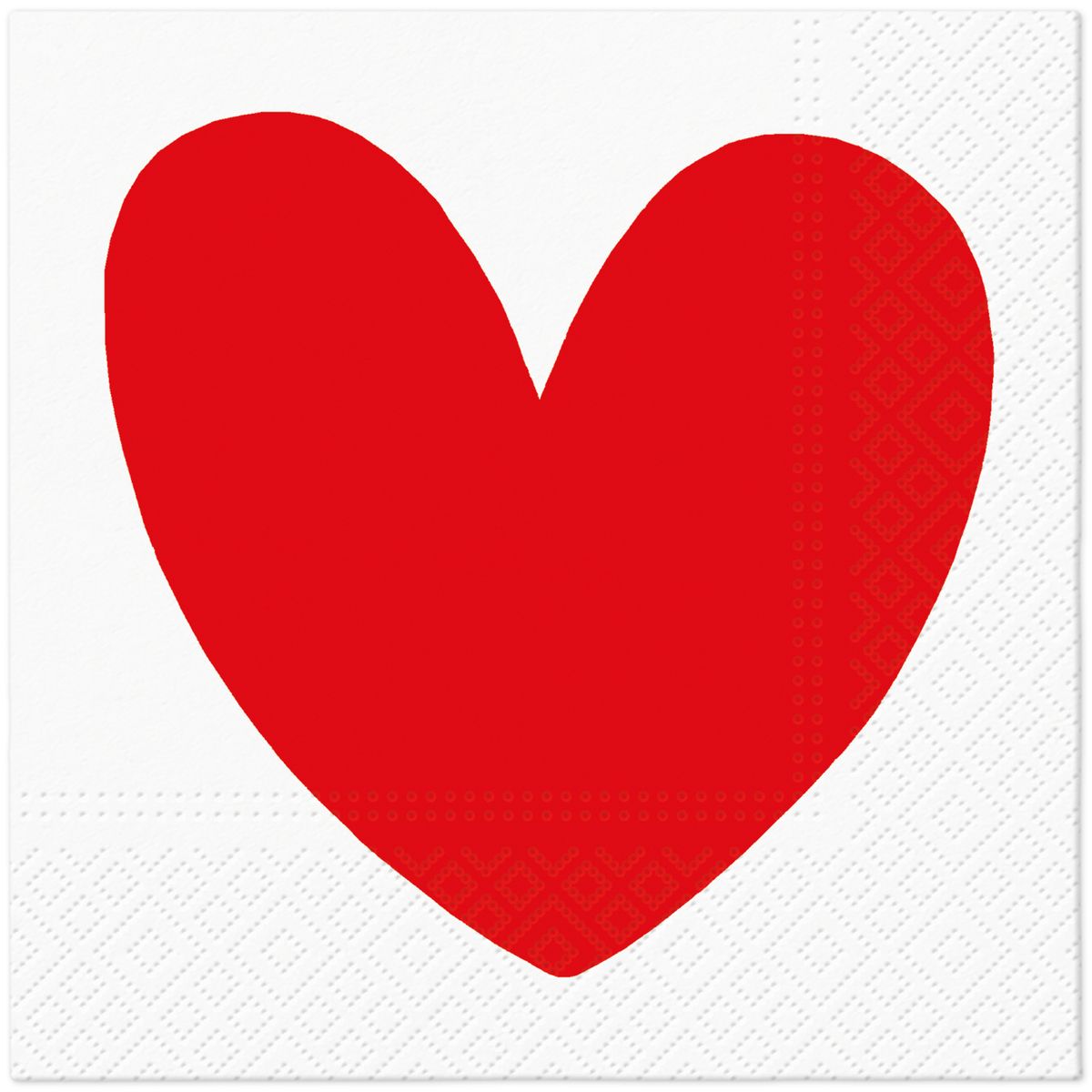 Serwetki Paw Red Hearts mix nadruk bibuła [mm:] 330x330 (TL126000)