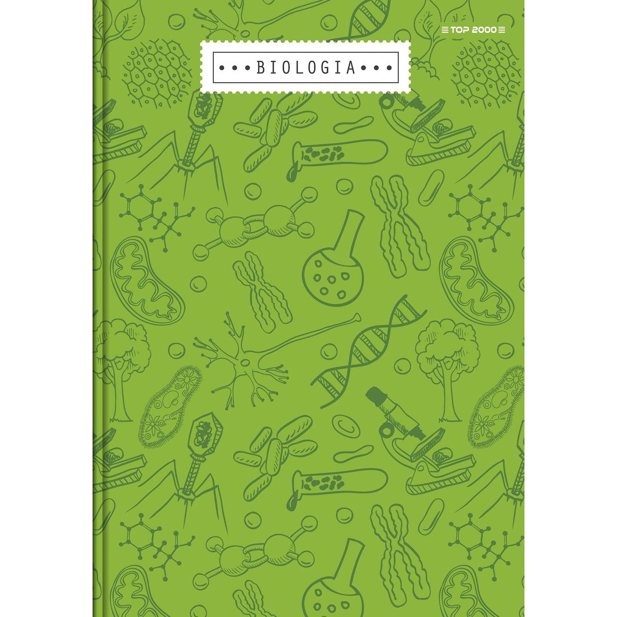 Brulion tematyczny Top 2000 biologia A5 80k. 70g krata (400160627)