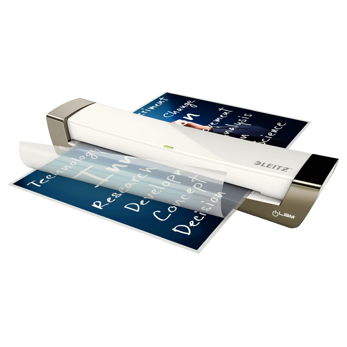 Laminator Leitz iLAM Office A3 srebrny (72530084)