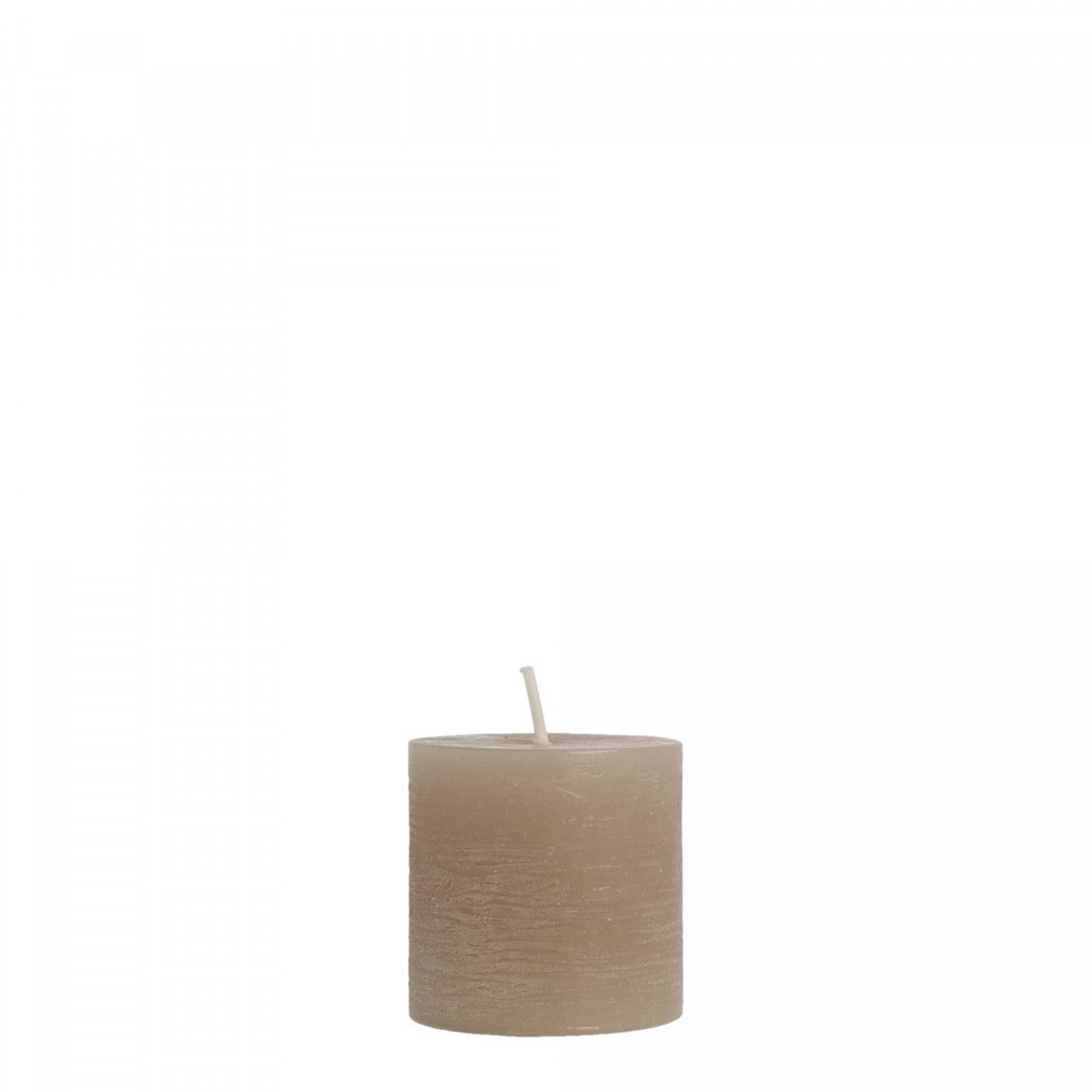 Świeca Pavoncella pieńkowa 5x5cm 6szt., w kolorze Grey (8720935400899)