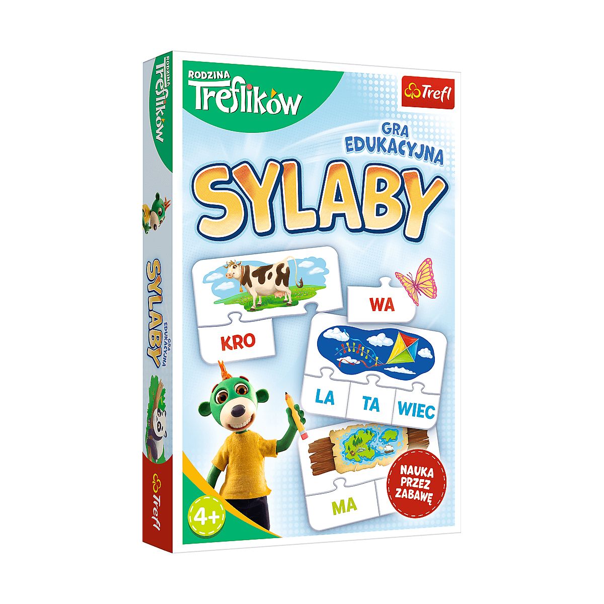 Gra edukacyjna Trefl Rodzina Treflików Sylaby Sylaby (02258)