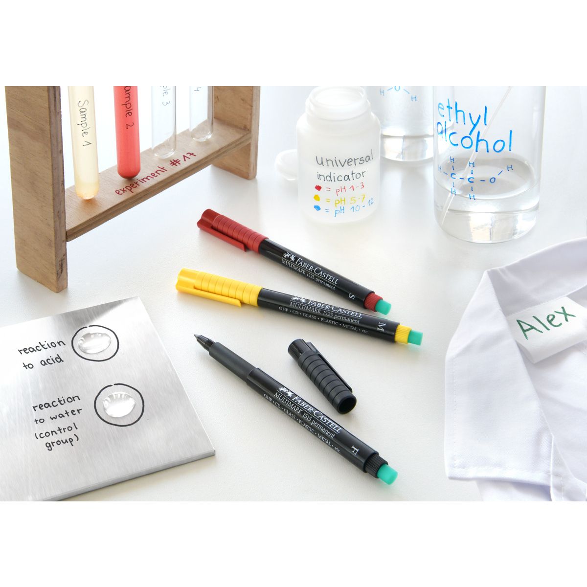 Foliopis Faber-Castell Multimark czerwony (FC152521)