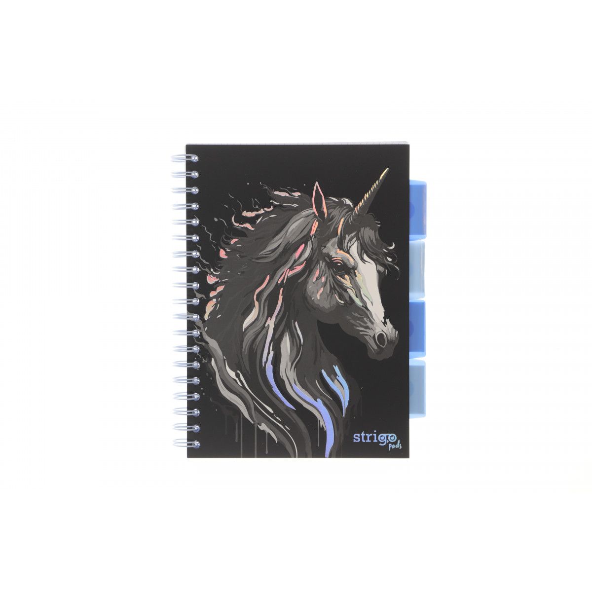 Kołozeszyt (kołonotatnik) Strigo PROJECT BOOK UNICORN B5 100k. 80g krata (PADS022)
