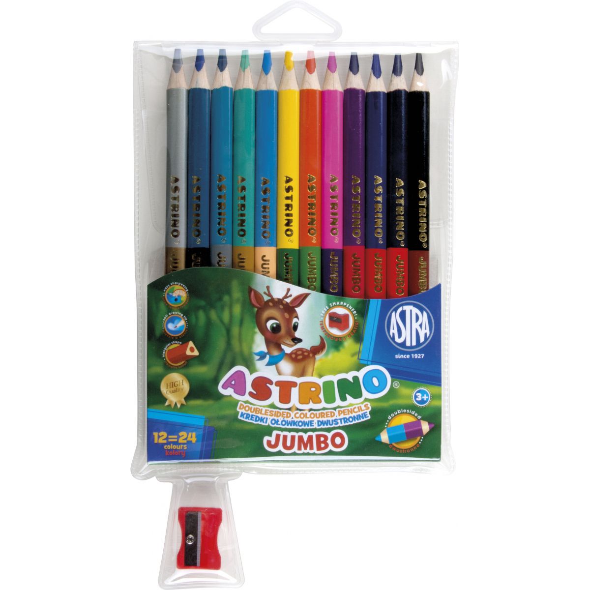 Kredki ołówkowe 24 kol. Astrino (312116003)