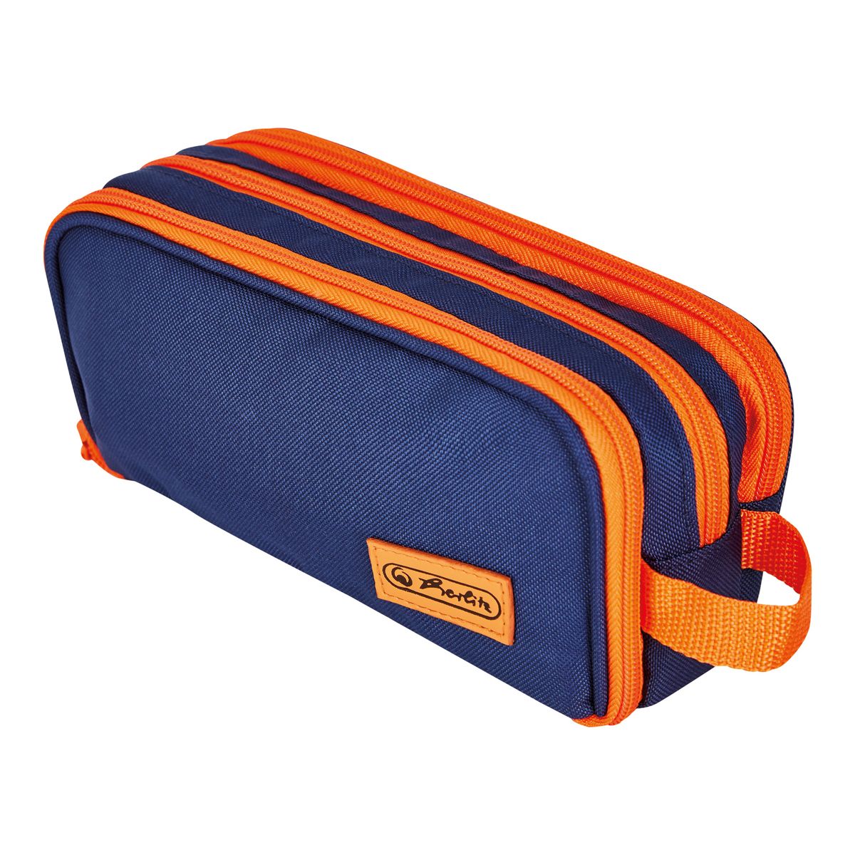 Piórnik Herlitz Kosmetyczka Blue/Orange 50043750 (300001513)