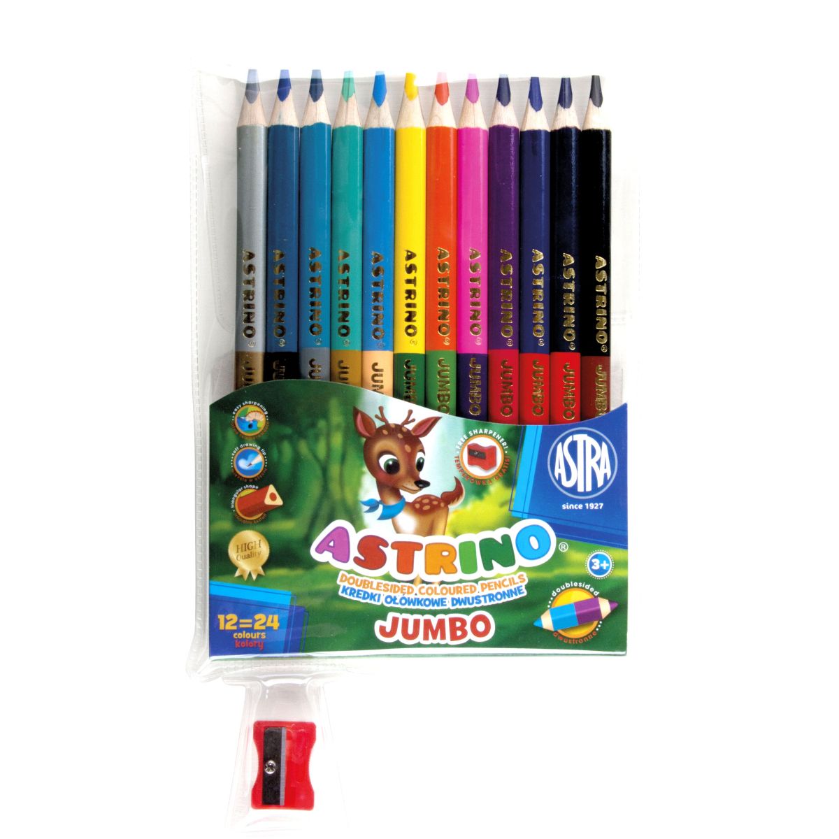 Kredki ołówkowe 24 kol. Astrino (312116003)