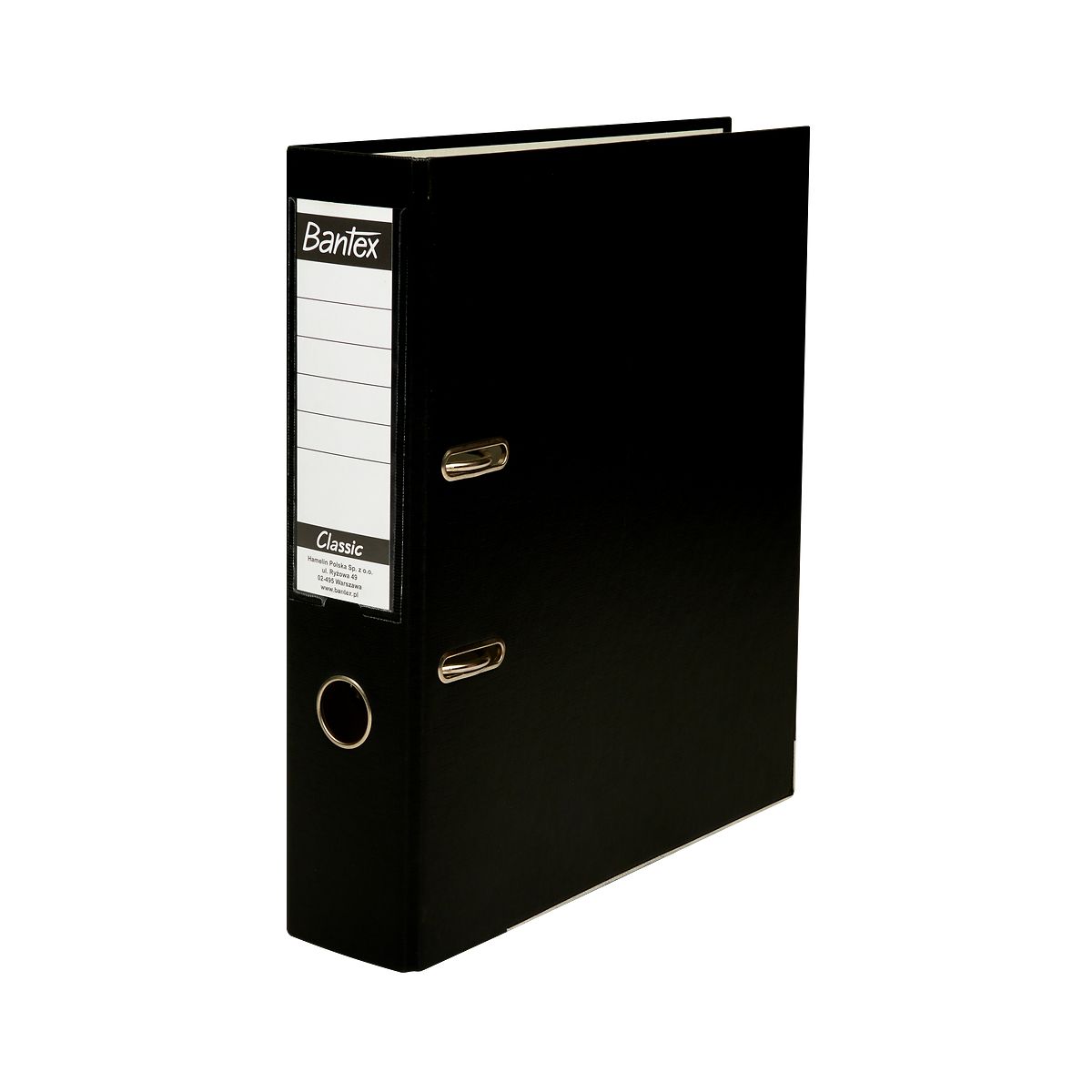 Segregator dźwigniowy Bantex Classic A4 7,5 cm czarny (400044103)