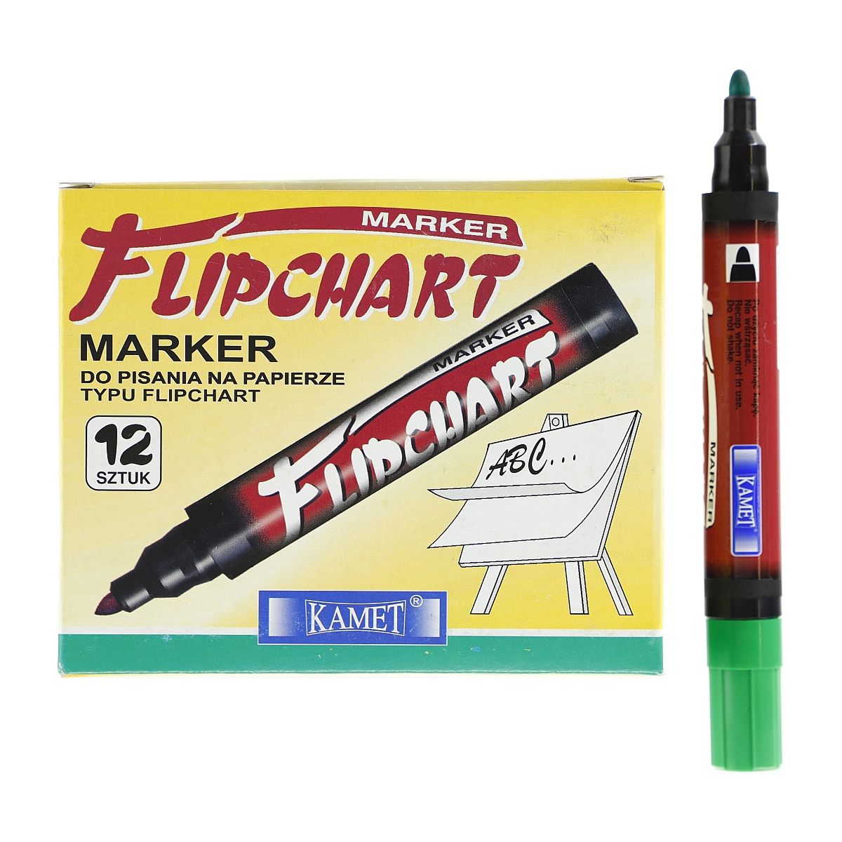 Marker do papieru Kamet zielony 0,2mm okrągła końcówka (K-2103)