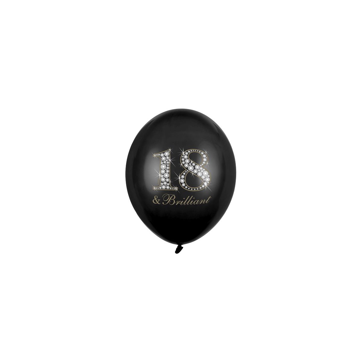 Balon gumowy Partydeco urodziny 50 szt mix (SB14P-136-010)