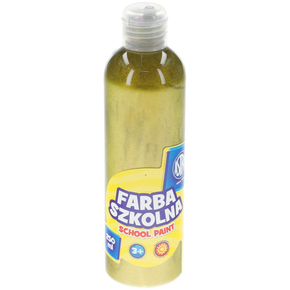 Farby plakatowe Astra szkolne kolor: miedziany 250ml 1 kolor.