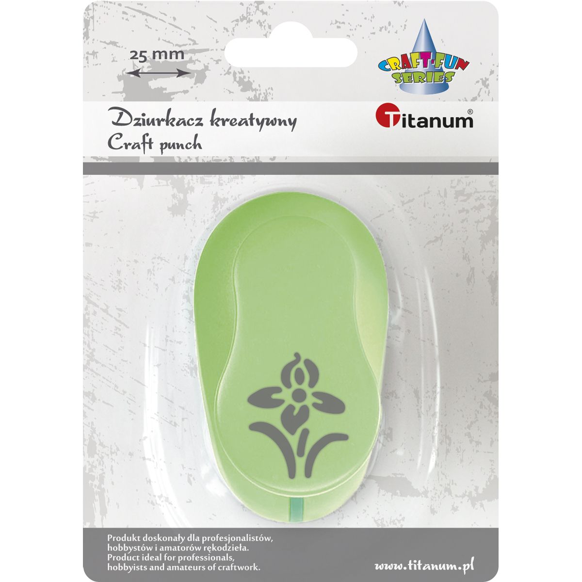 Dziurkacz ozdobny Titanum Craft-Fun Series 25mm kwiat (T-8810-85)