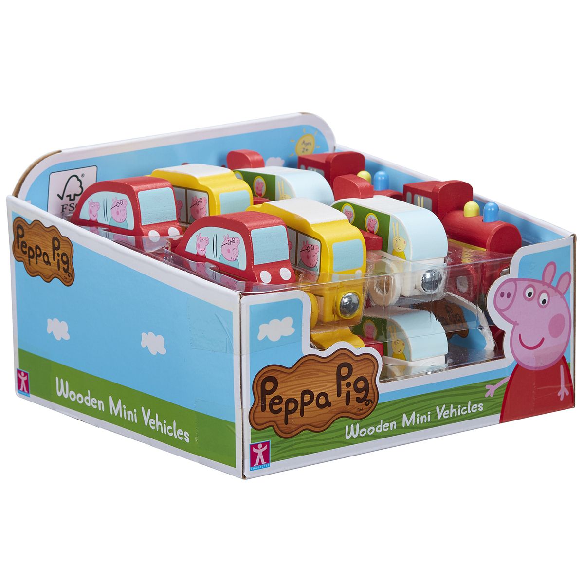 Samochód Tm Toys Peppa Pig drewniany (PEP07215)