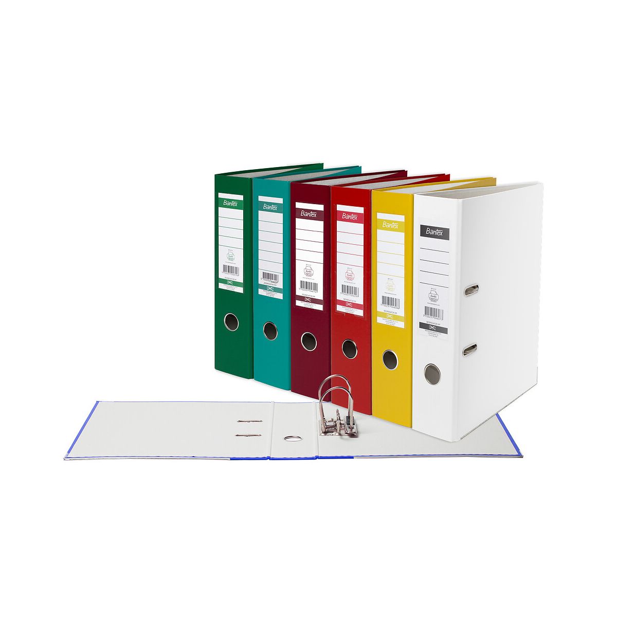 Segregator dźwigniowy Bantex A4 PP XXL 8 cm biały (100551787)
