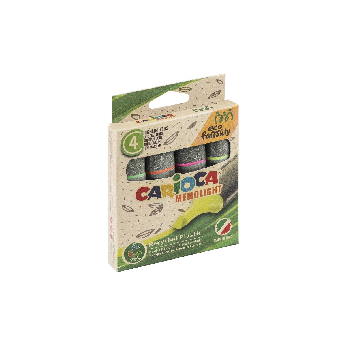 Zakreślacz Carioca EcoFamily mix 1,0-5,0mm (160-2312)