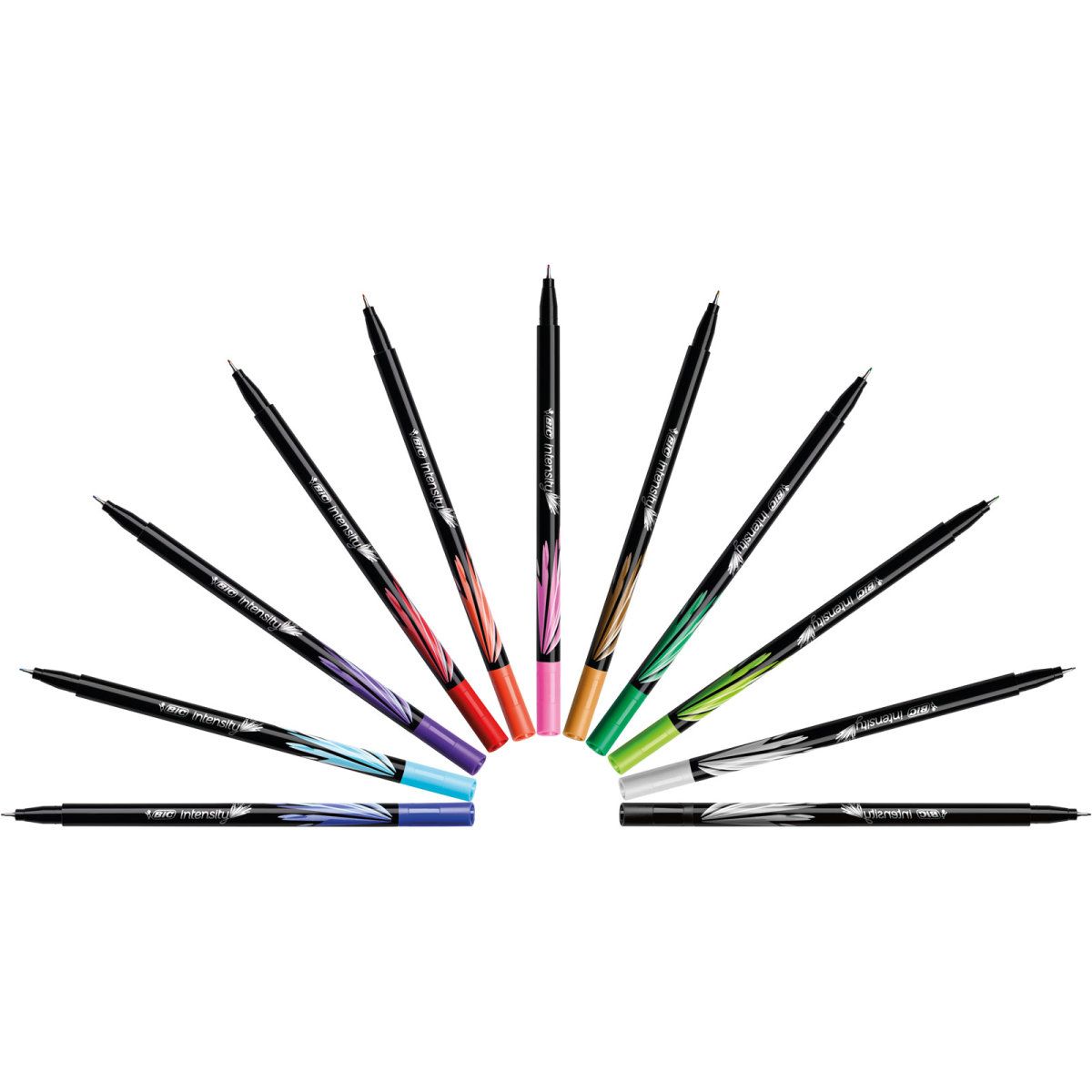 Cienkopis Bic Intensity  FINE mix 0,4mm 4kol. (942082)