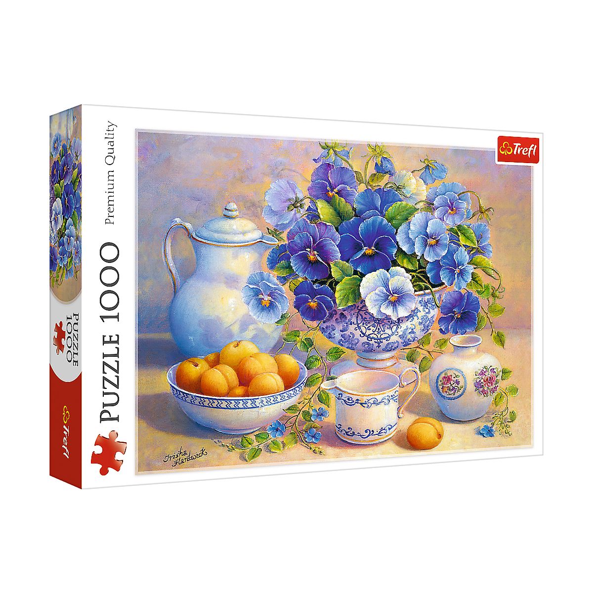 Puzzle Trefl niebieski bukiet 1000 el. (10466)