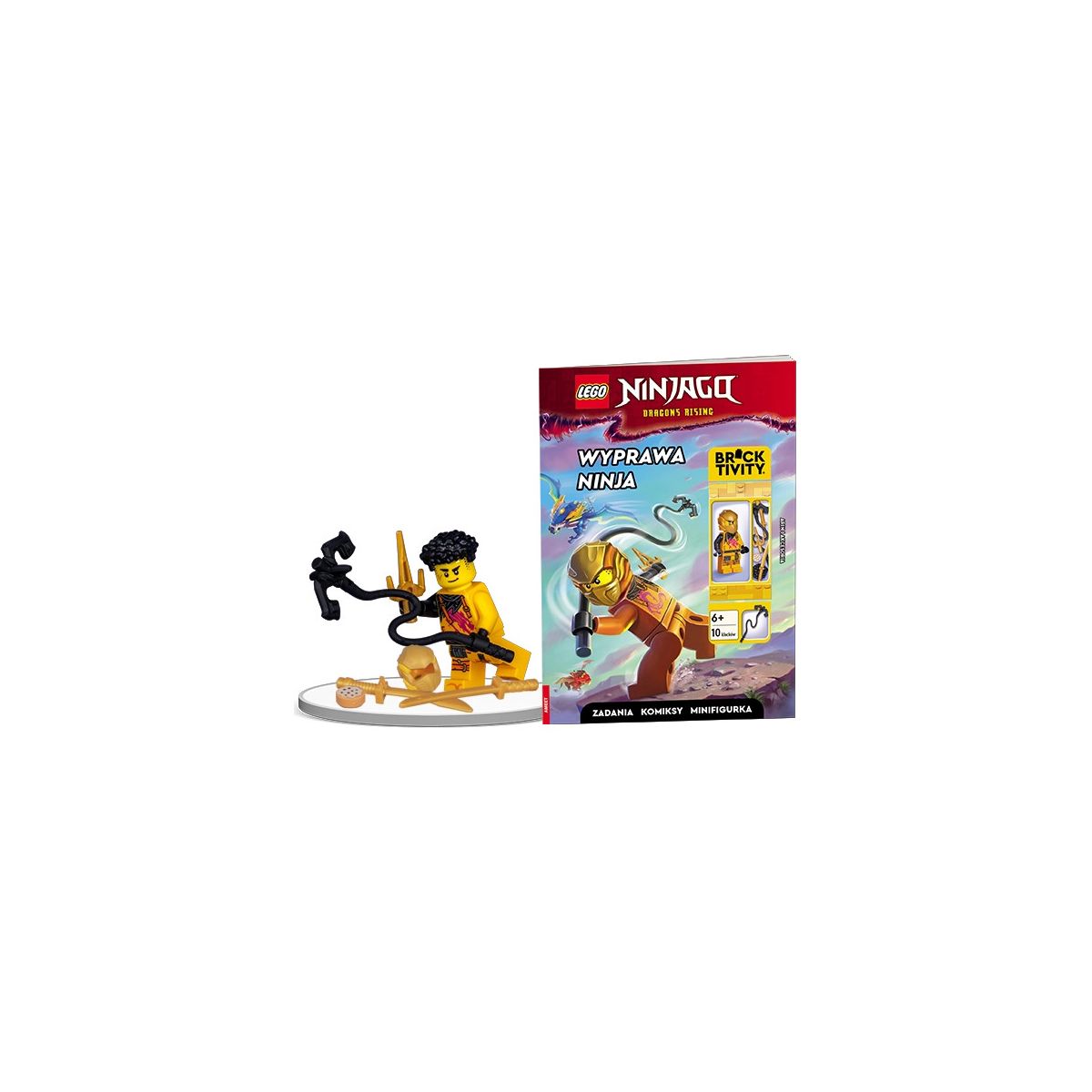Książeczka edukacyjna LEGO® NINJAGO®. Wyprawa ninja Ameet (LNC 6738)