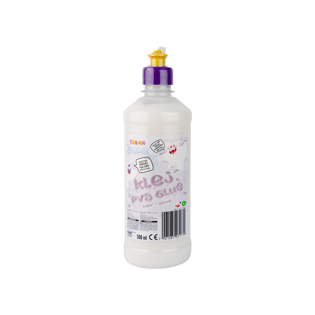 Klej artystyczny Tuban biały 0,5 l 500ml (TU3177)