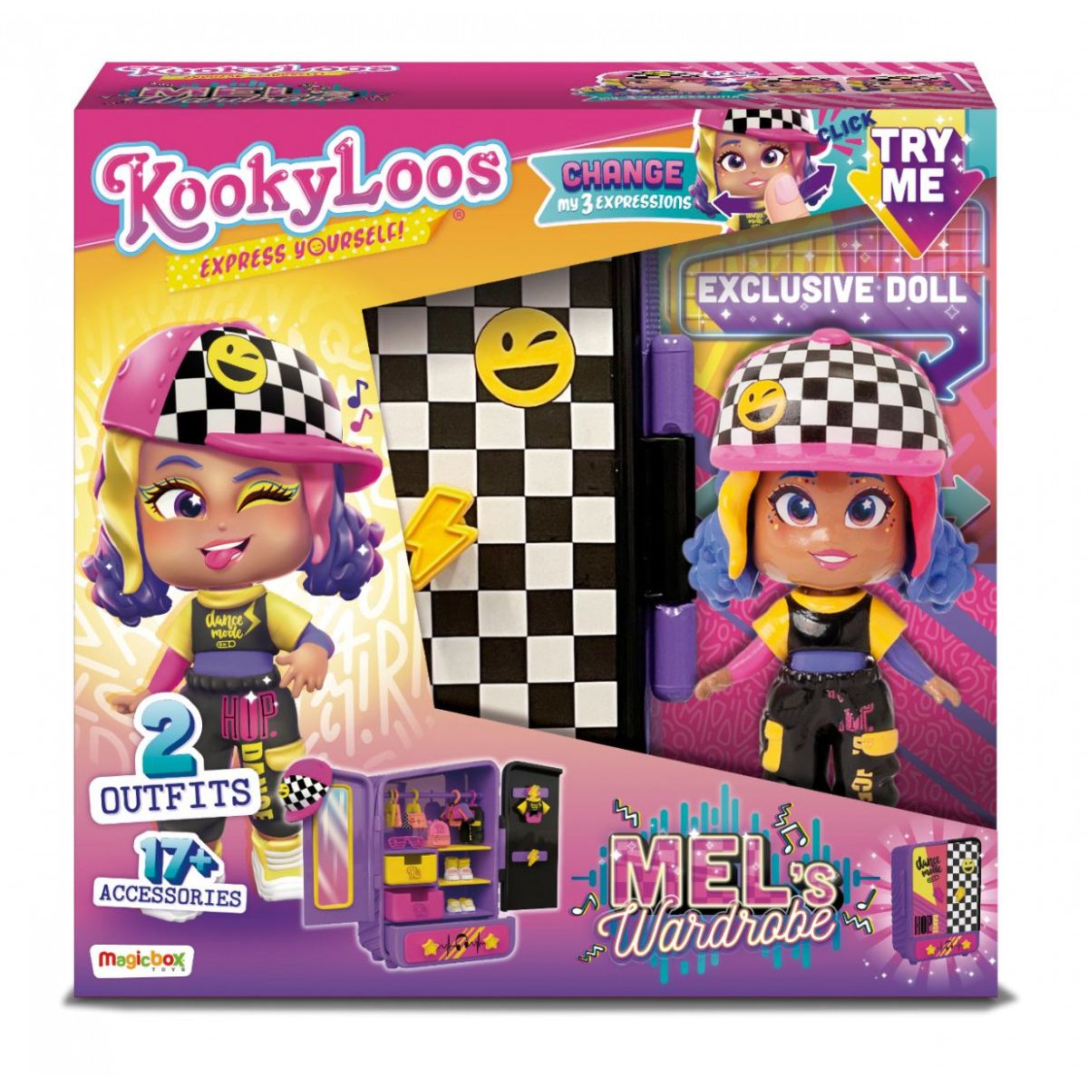 Lalka Orbico Sp. Z O.o. Kookyloos Mel szafa (PKLSP114IN80)