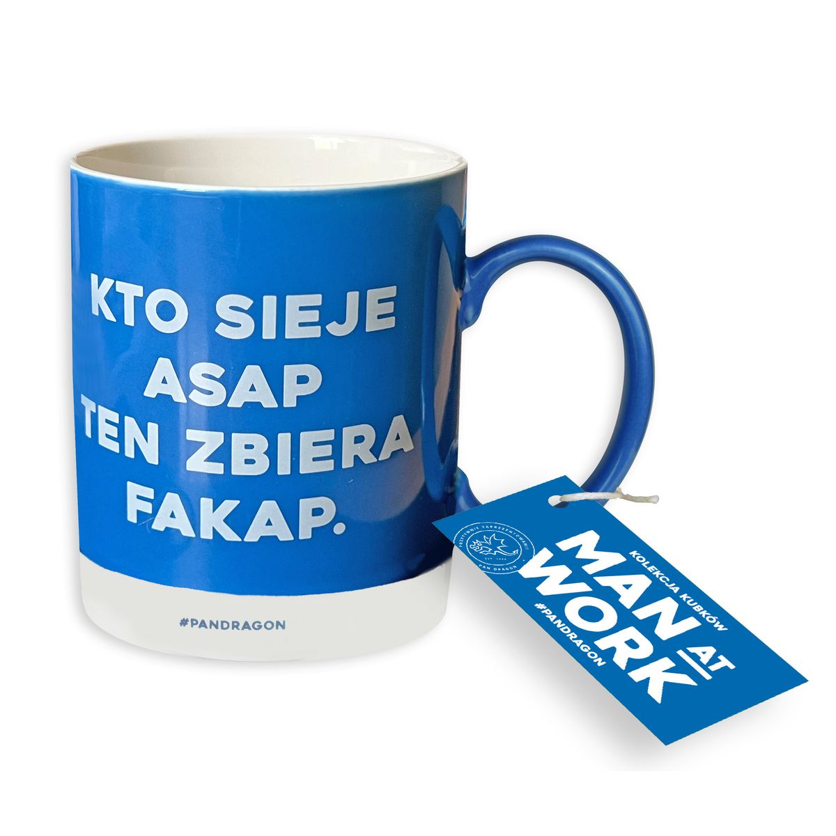 Kubek wielokrotnego użytku Pan Dragon Man at Work-Kto sieje ASAP (5901854989617)