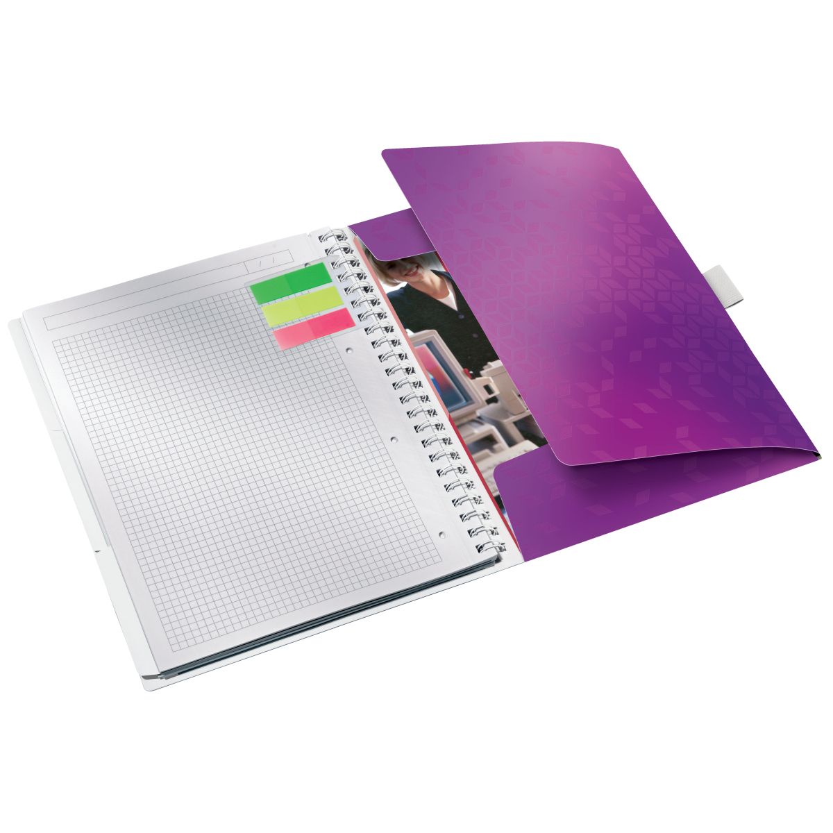 Notes Leitz LEITZ WOW BE MOBILE A4 80k. krata [mm:] 255x307