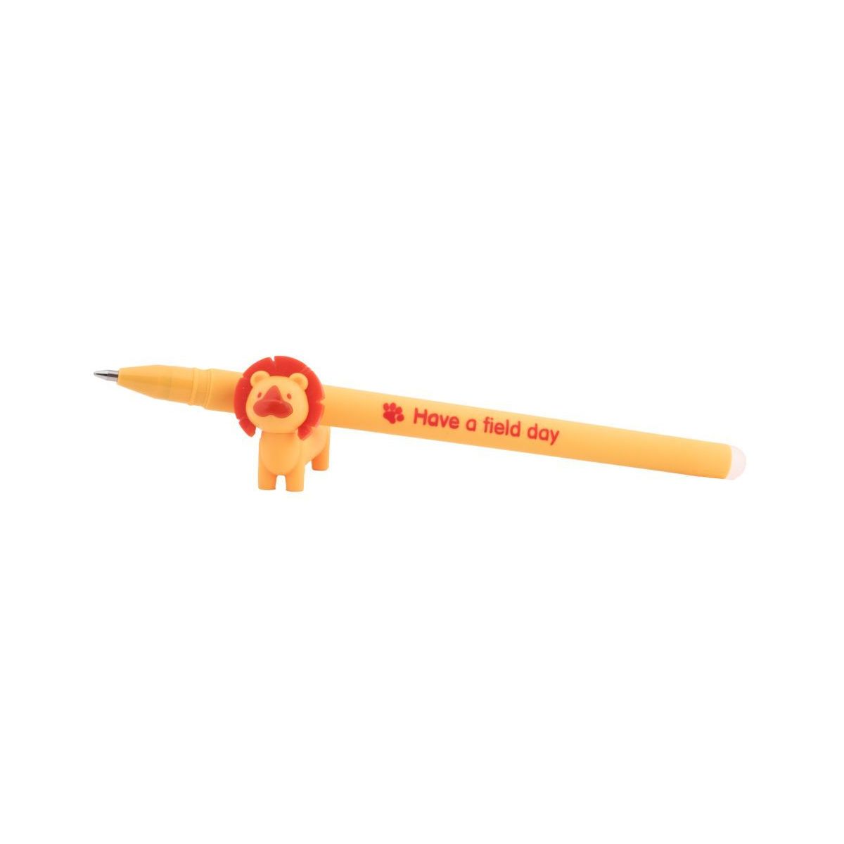 Długopis wymazywalny Soft Animals Lew niebieski 0,7mm Mg (MG AKPA3174)