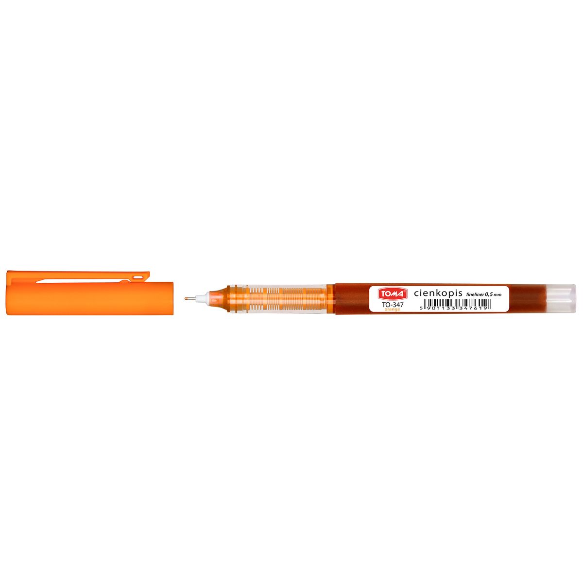 Cienkopis Toma pomarańczowy pomarańczowy 0,5mm 1kol. (to-347)