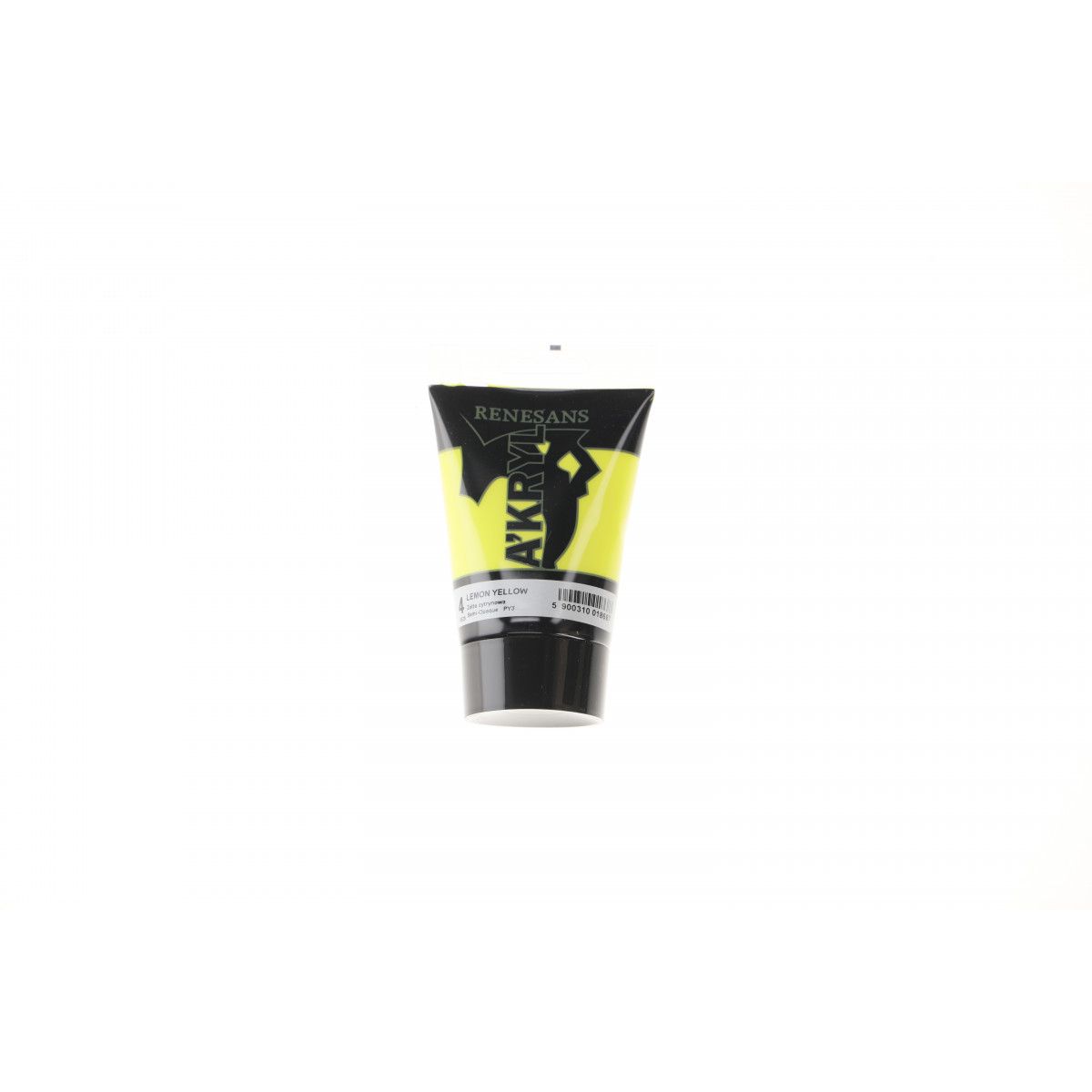 Farba akrylowa Renesans Żółta cytrynowa kolor: cytrynowy 100ml (04)