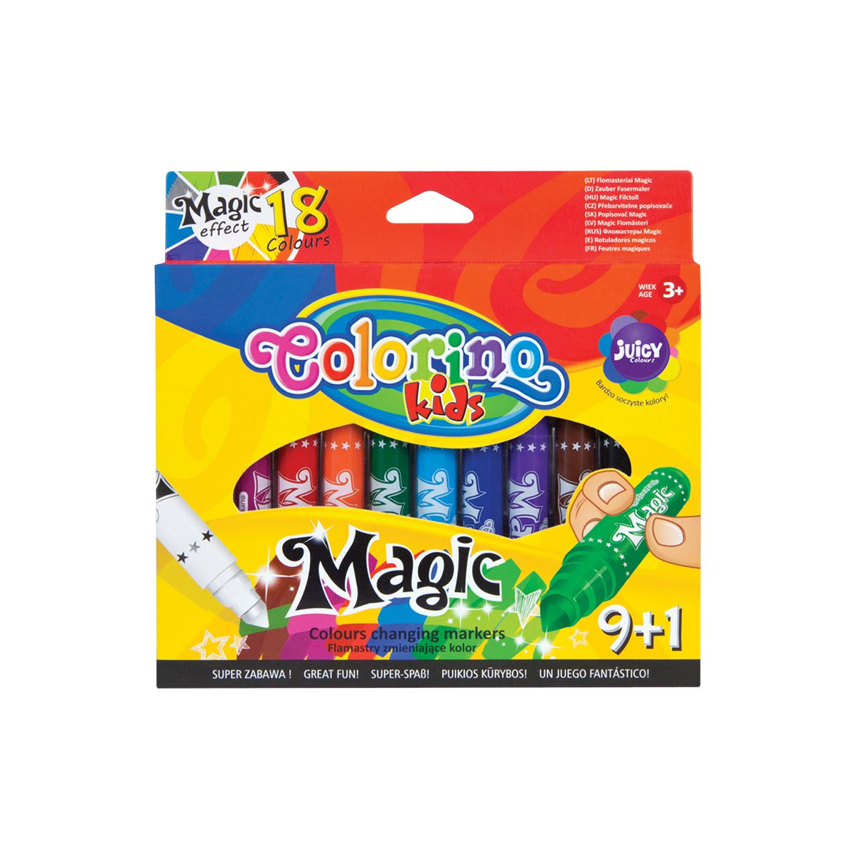 Flamaster Patio magiczne 10 kol. (36078)